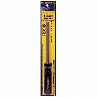 EAZYPOWER 79731 Tamperproof Hex Screwdriver 11/32 in