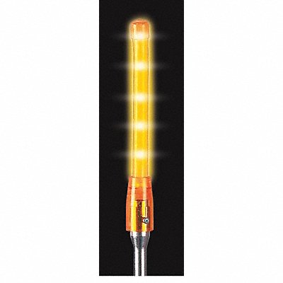 CHECKERS INDUSTRIAL PROD INC FSLED126A Warning Whip Glo-Worm LED Light Amber