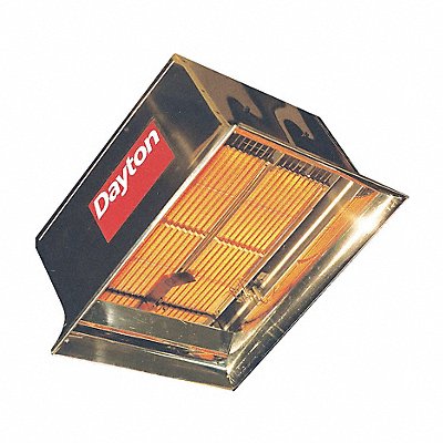 DAYTON 5VD64 Gas Infrd Flat Panel Heater LP 60000BtuH