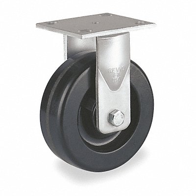 GRAINGER TFK100RP1G Kingpinless Plate Castor Rigid 700 lb.