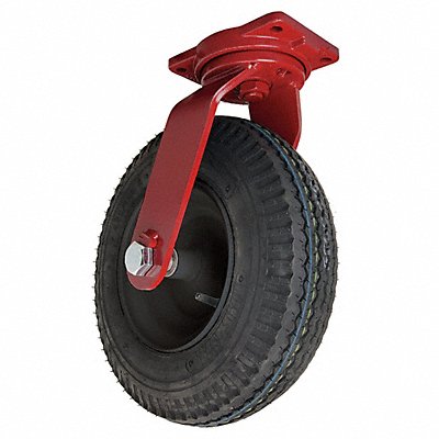 HAMILTON S7016PR Plate Cstr w/ Pneumatic Whls Swvl 960lb