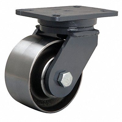 HAMILTON SCH63FSB Standard Plate Castor Swivel 4000 lb.