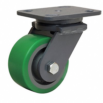 HAMILTON SWH4DB4SLFB Standard Plate Castor Swivel 750 lb.