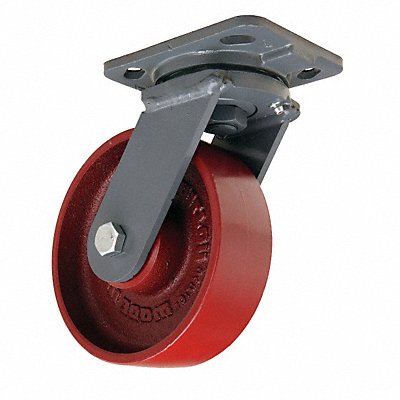 HAMILTON SWH6MB4SLFB Standard Plate Castor Swivel 1400 lb.