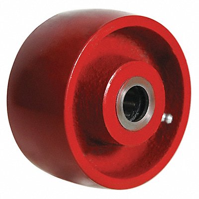 GRAINGER 5VJ50 Iron Tread Wheel 4 1000 lb.