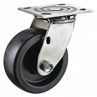 GRAINGER P21SXHNG040R14001 Standard Plate Castor Swivel 800 lb.