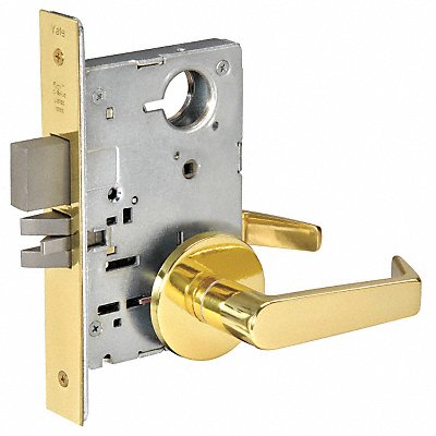 YALE AUR8802FLx605 Lever Lockset Mechanical Privacy Grade 1