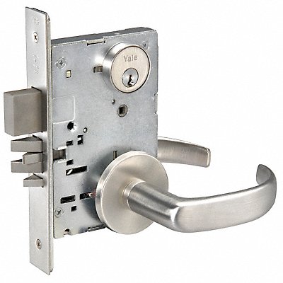 YALE PBR88182FLx626 Lever Lockset Mechanical Classroom