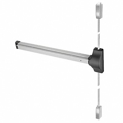 YALE 1810F42689 Surface Vertical Rod Grade 1 42In Alum.