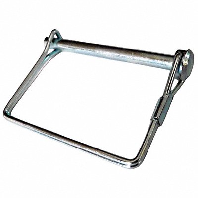GRAINGER U396840310300 Safety Pin Snap Zinc 5/16 D x3 9/16 L Sq