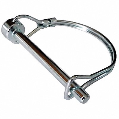 GRAINGER U396830250175 Safety Pin Snap Zinc 1/4x1-3/4 L