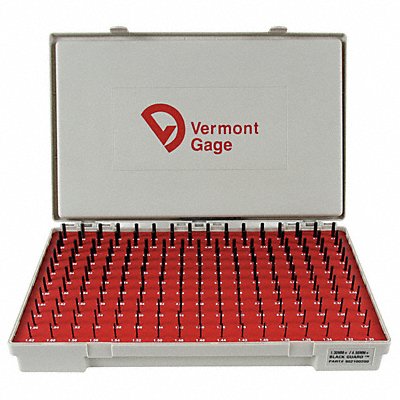 VERMONT GAGE 902100200 Black Oxide Coated Pin Gauge Set Metric
