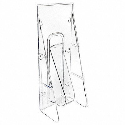 DEFLECTO 55601GR Leaflet Holder 1 Compartment Clear