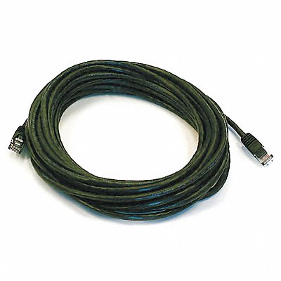 MONOPRICE 4993 Patch Cord Cat 5e Booted Black 30 ft.