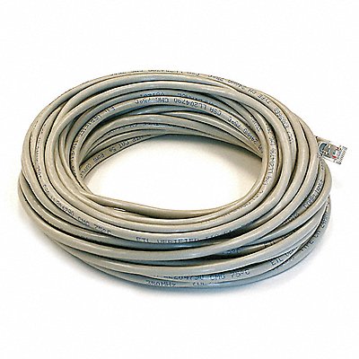 MONOPRICE 2157 Patch Cord Cat 5e Booted Grey 50 ft.