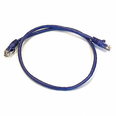 MONOPRICE 3423 Patch Cord Cat 6 Booted Purple 2.0 ft.