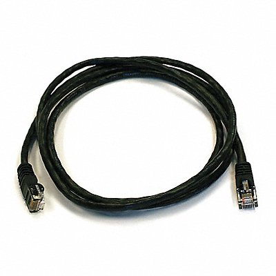 MONOPRICE 3426 Patch Cord Cat 6 Booted Black 5.0 ft.