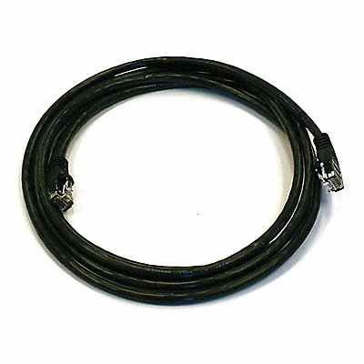 MONOPRICE 2302 Patch Cord Cat 6 Booted Black 7.0 ft.