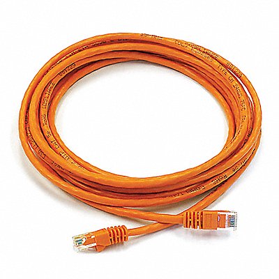 MONOPRICE 3415 Patch Cord Cat 6 Booted Orange 14 ft.