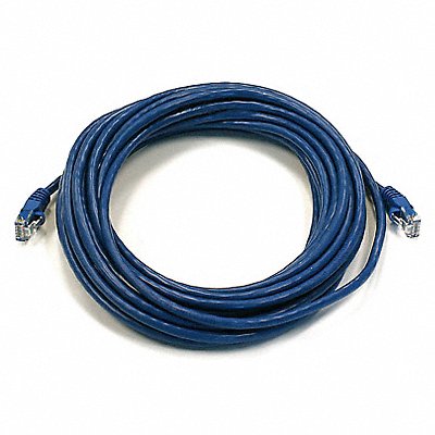MONOPRICE 2117 Patch Cord Cat 6 Booted Blue 25 ft.