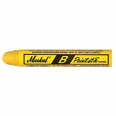 MARKAL 80221 H7745 Paint Marker 11/16 in Yellow PK12