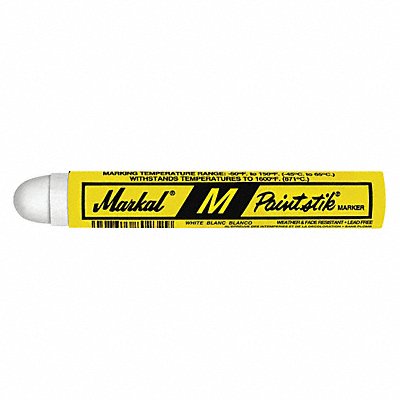 MARKAL 81920 Paint Marker 11/16 in White PK12