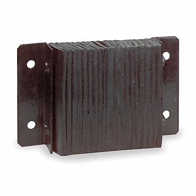 GRAINGER 5W826 Dock Bumper 6x4-1/2x32-3/4 in Rubber