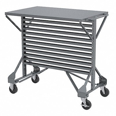 AKRO-MILS 30812 Mobile Bin Rail Rack