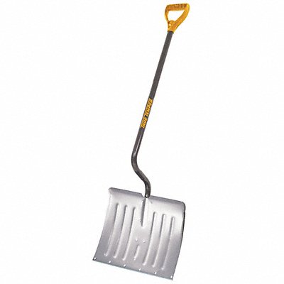TRUE TEMPER 1638900 Snow Shovel Aluminum Poly Blade 18 W