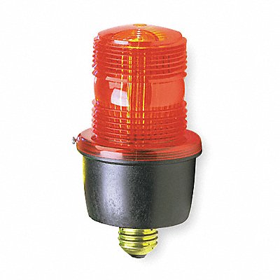 FEDERAL SIGNAL LP3E120R Low Profile Warning Light Strobe Red