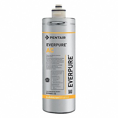 PENTAIR/EVERPURE EV96011275 Quick Connect Filter 0.5 micron 0.5 gpm