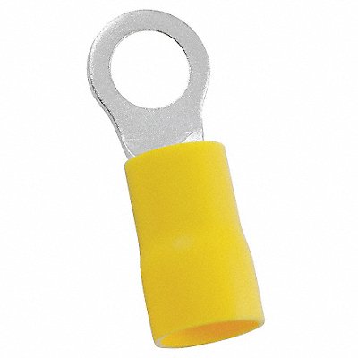 POWER FIRST 5WHA7 Ring Terminal Yellow 4 AWG 4 AWG PK20