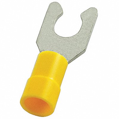 POWER FIRST 5WHD7 Fork Terminal Tin Copper Yellow PK50