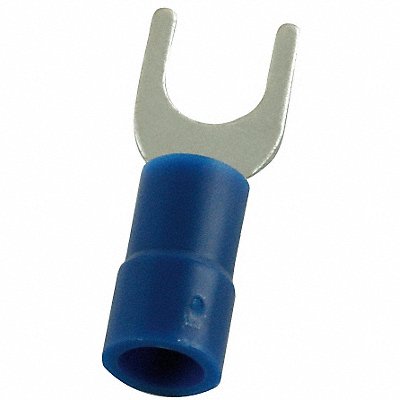POWER FIRST 5WHE7 Fork Terminal Tin Copper Blue PK100