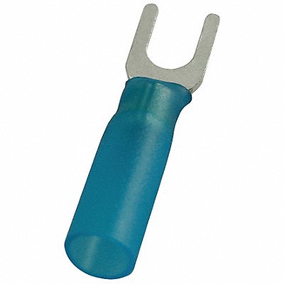 POWER FIRST 5WHJ5 Fork Terminal Tin Copper Blue PK25