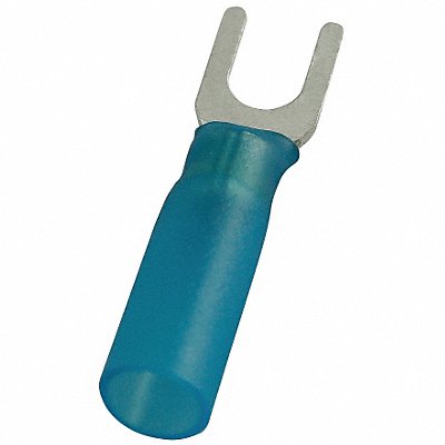 POWER FIRST 5WHJ6 Fork Terminal Tin Copper Blue PK25