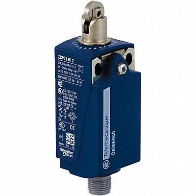 TELEMECANIQUE SENSORS XCKP2102M12 Limit Switch Roller Plunger 1NO/1NC