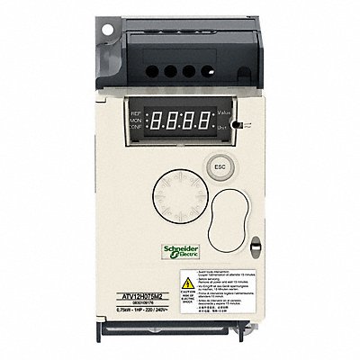 SCHNEIDER ELECTRIC ATV12H075M3 Variable Frequency Drive 1hp 200 to 240V