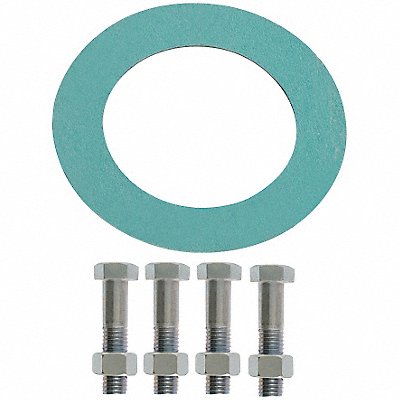 GRAINGER GSNAG2 Gasket Ring 2 In 1/16 In Thick Aramid