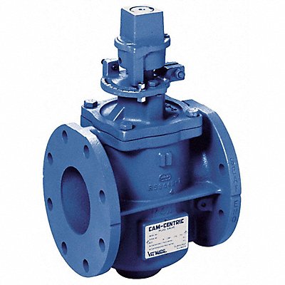 VAL-MATIC 5825RN Plug Valve 2-1/2 Nut Operated CI