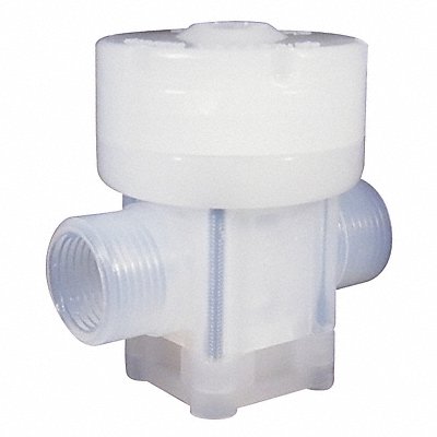 PARKER PV10114402 Diaphragm Valve 1/4 in FNPT 0.6Cv PFA