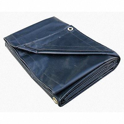 GRAINGER 5WTX4 G8847 Tarp Heavy Duty Vinyl 10x10Ft