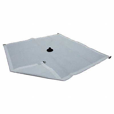 GRAINGER 5WUA1 Fire Retardant Drainage Tarp 15x15Ft