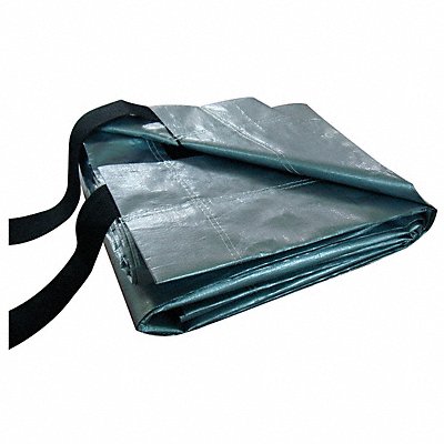 GRAINGER 5WUF2 Tarp PE Tarpaulin Polyethylene 20x48Ft