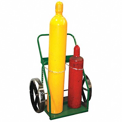 SAFTCART 87320 Cylinder Hand Truck 400lb 44 x33 x12-1/2