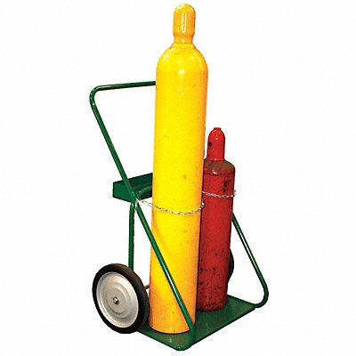 SAFTCART 40114 Cylinder Hand Truck 400lb 46 x31 x12-1/2