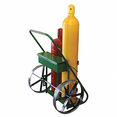 SAFTCART 50320 Cylinder Hand Truck 400lb 46 x34 x12-1/2