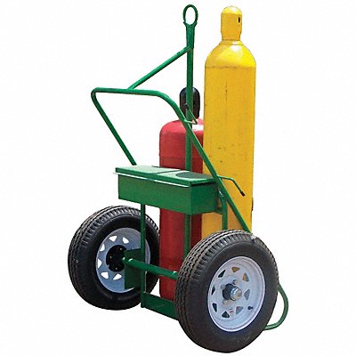 SAFTCART 55430 Cylinder Hand Truck 1680lb 62 x40 x12-1/2