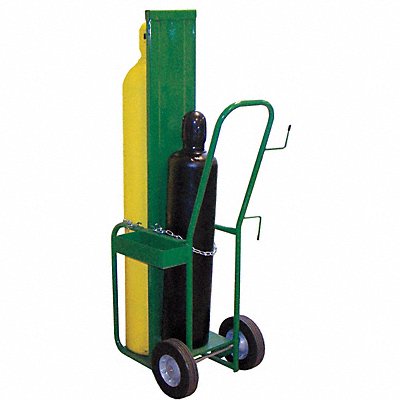 SAFTCART 60010FW Cylinder Hand Truck 400lb 62 x18 x8-1/2