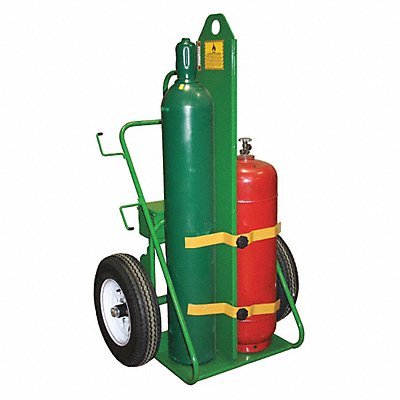 SAFTCART 55430FW Cylinder Hand Truck 1000lb 65 x40 x12-1/2